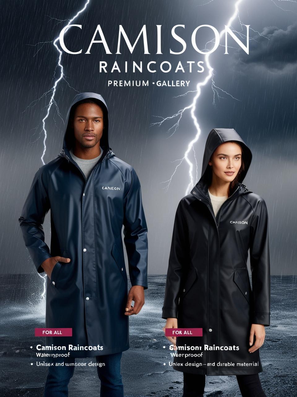 CAMISON Trending Raincoats